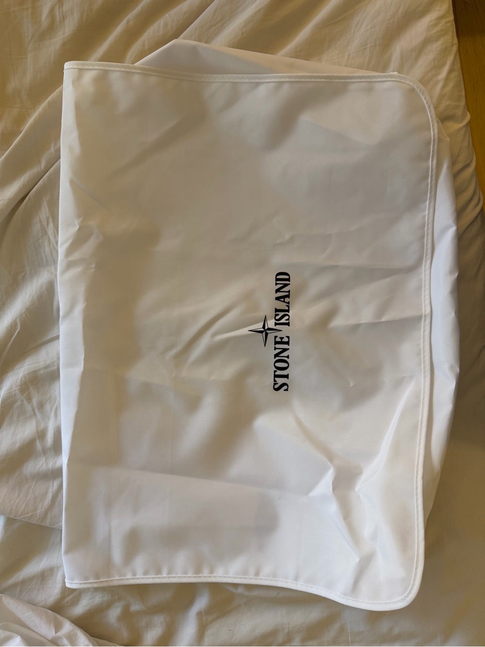 Stone Island White Protective Garment Cover